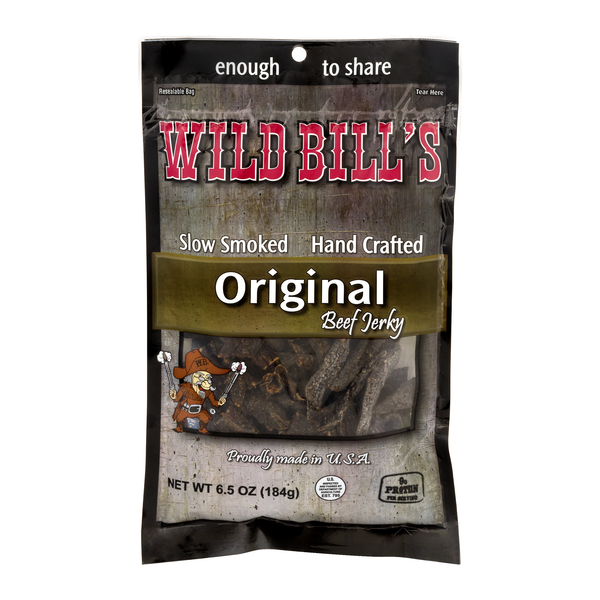 Wild Bill's Hand-Crafted Original Beef Jerky
