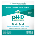 pH-D Feminine Health Boric Acid Instant Vaginal Odor Rinse - 2 ct