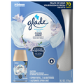 Glade Clean Linen Air Freshener Spray Starter Kit