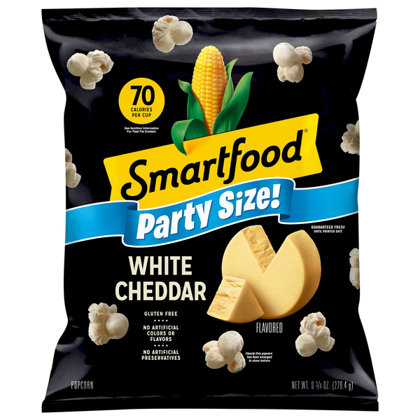 Smartfood Gluten Free White Cheddar Cheese Popcorn Party Size
