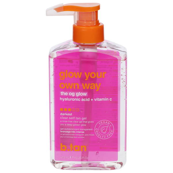 B. Tan Glow Your Own Way Darkest Clear Self Tan Gel
