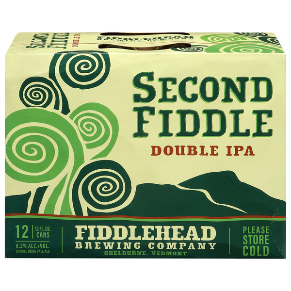 Fiddlehead Brewing Company Second Fiddle Double IPA Beer - 12 pk