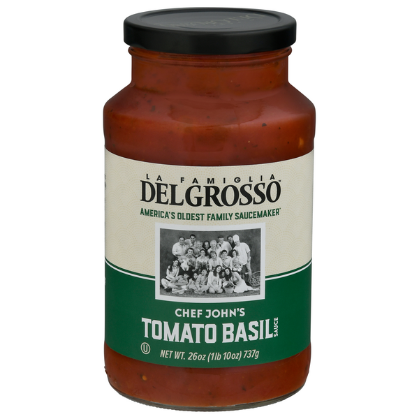 Save on DelGrosso Chef John's Masterpiece Tomato Basil Pasta Sauce
