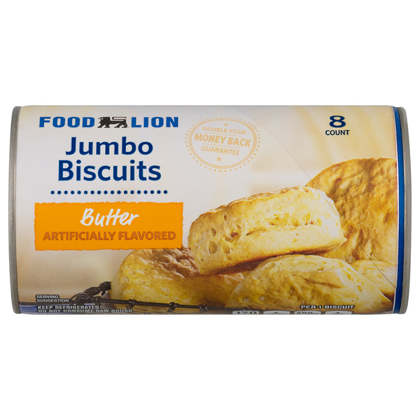 Save on Food Lion Biscuits Jumbo Butter 8 ct Order Online Delivery