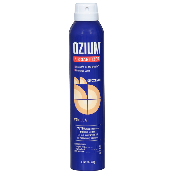 Ozium Vanilla Air Sanitizer Aerosol Spray