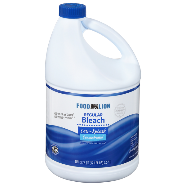 Food Lion Low Splash Concentrated Regular Bleach