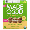 Made Good Mornings Organic Apple Crumble Baked Oat Cups - 4 ct
