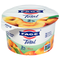 FAGE Total Reduced Fat 2% Milkfat Peach Strained Greek Yogurt Cup