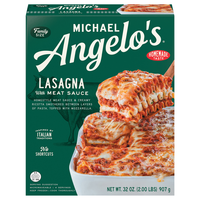 Michael Angelo's Lasagna with Meat Sauce Family Size Frozen Meal