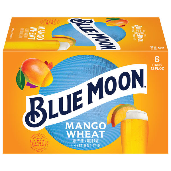 Save on Blue Moon Wheat Ale Mango Wheat Beer 6 pk Order Online