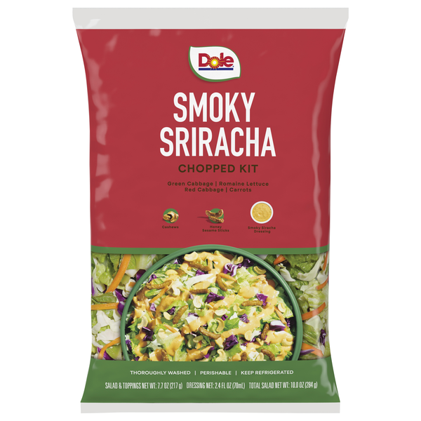 Dole Smoky Sriracha Chopped Salad Kit