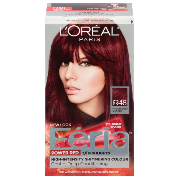 L'Oreal Paris Feria Shimmering Colour Intense Deep Auburn R48