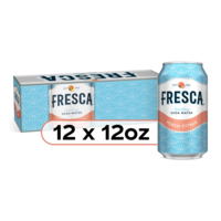 SEXTAZY Soda Peach 4粒入り Fresca Sparkling Peach Citrus Soda - 12 pk | MARTIN'S