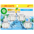 Air Wick Fresh Waters Scented Oil Refills - 4 ct