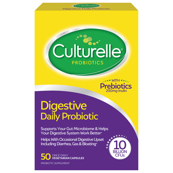 Culturelle Probiotics Digestive Health Vegetarian Capsules