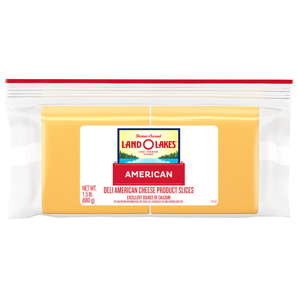 Land O Lakes American Cheese Product Yellow Slices