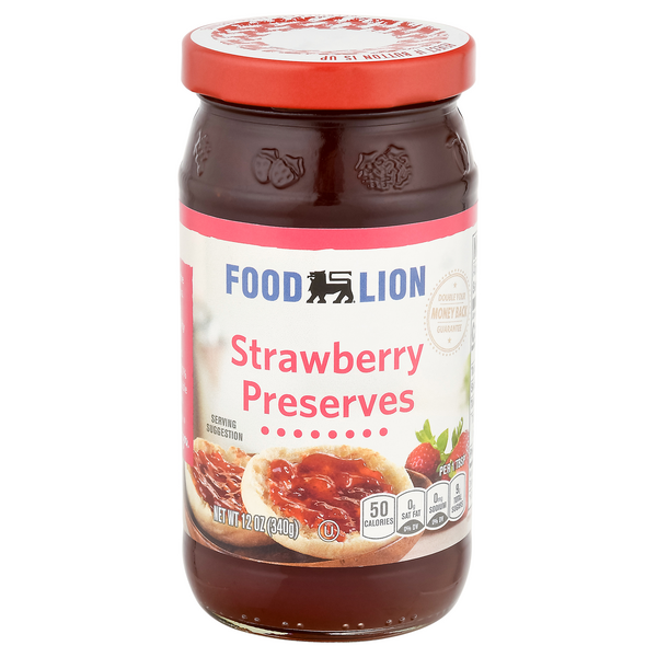 Food Lion Strawberry Preserves