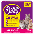 Scoop Away Clumping Meadow Fresh Scent Dust Free Multi-Cat Litter