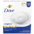 Dove Original Beauty Soap Bar - 12 ct