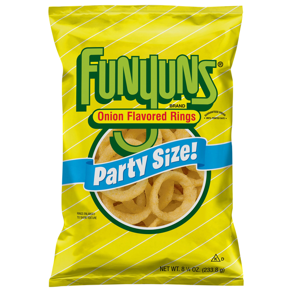Funyuns Original Onion Flavored Rings Party Size
