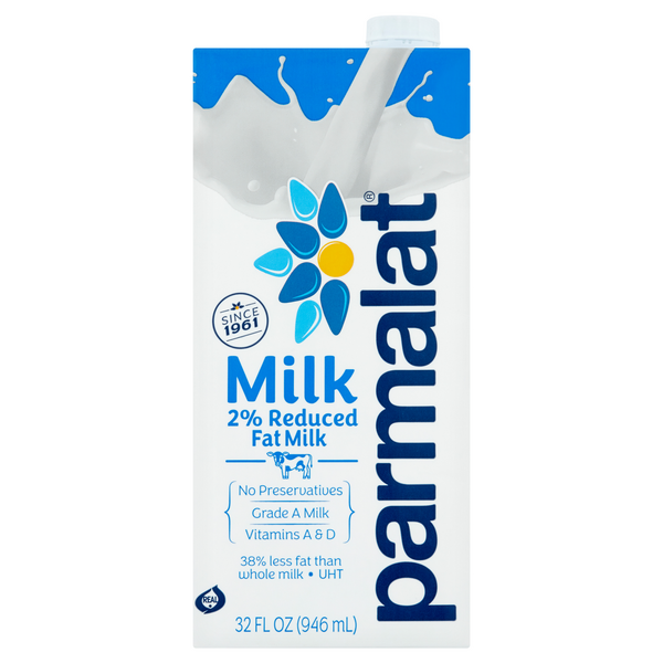 Parmalat 2% Reduced Fat Milk Shelf Stable