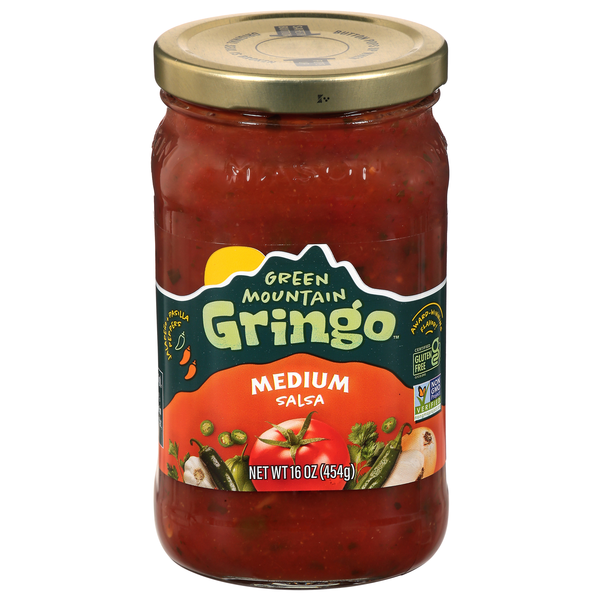 Green Mountain Gringo All Natural Medium Salsa