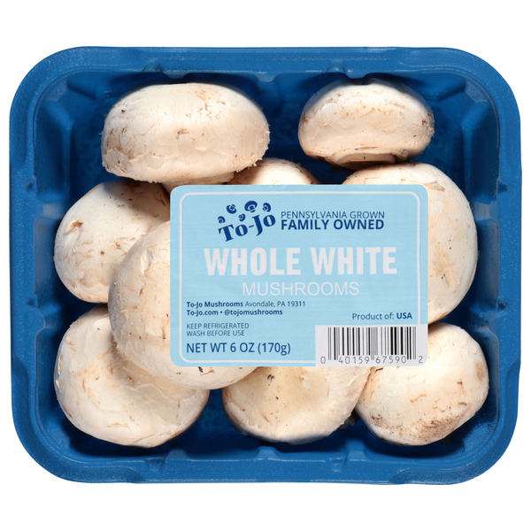 To-Jo Whole White Mushrooms