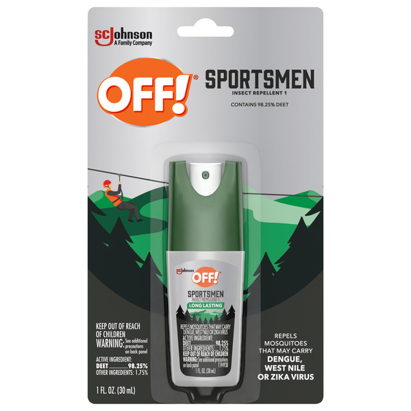 OFF! Sportsmen Deep Woods Insect Repellent Mini Spray