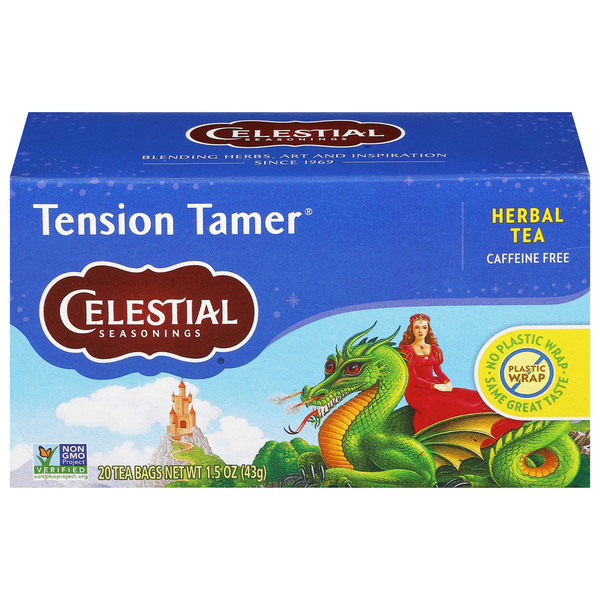 Celestial Seasonings Caffeine Free Tension Tamer Herbal Tea Bags