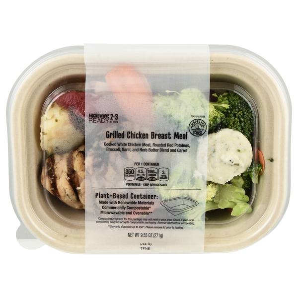Hannaford Grilled Chicken Breast Meal Fresh