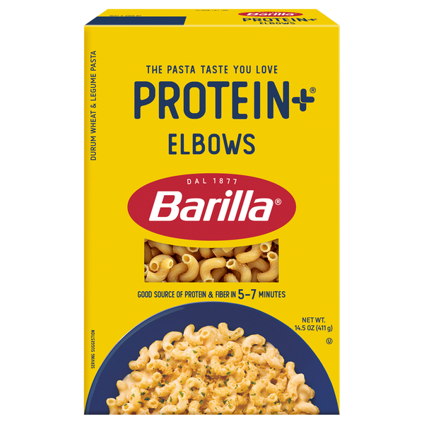 Barilla Protein+ Plant-Based Elbows Pasta
