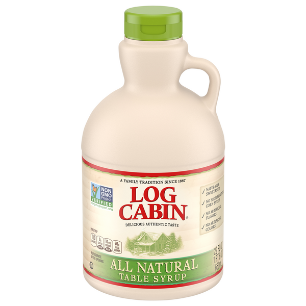 Log Cabin All Natural Table Syrup