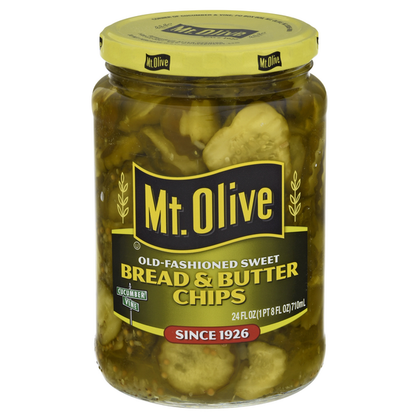Mt. Olive Old-Fashioned Sweet Bread & Butter Pickle Chips