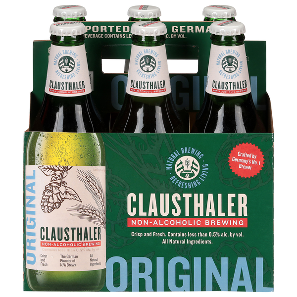Clausthaler Non-Alcoholic Original Beer - 6 pk