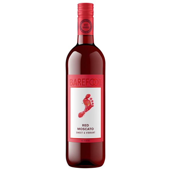 Barefoot California Red Moscato Wine