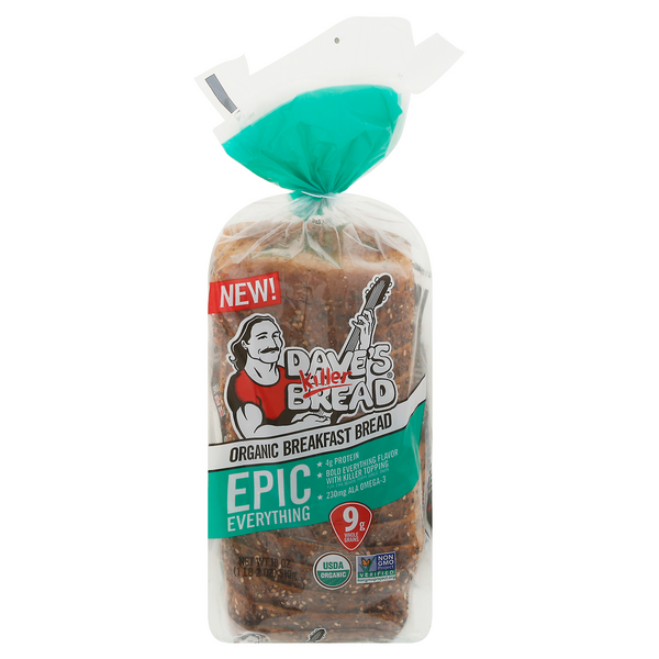 Save on Dave's Killer Bread Epic Everything Breakfast Bread Organic Order Online Delivery Food