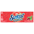 Sunkist Cherry Limeade Soda - 12 pk