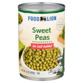 Food Lion No Salt Added Sweet Peas