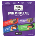 Little Secrets Dark Chocolate Lovers Candy Bars - 14 ct