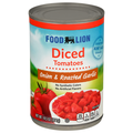 Food Lion Roasted Garlic & Onion Diced Tomatoes