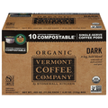Vermont Coffee Company Organic Dark Coffee Single Serve Pods