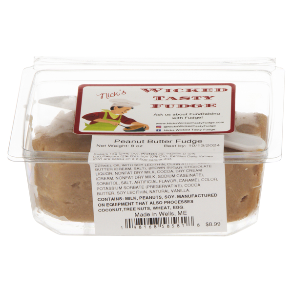 Nick's Wicked Tasty Peanut Butter Fudge