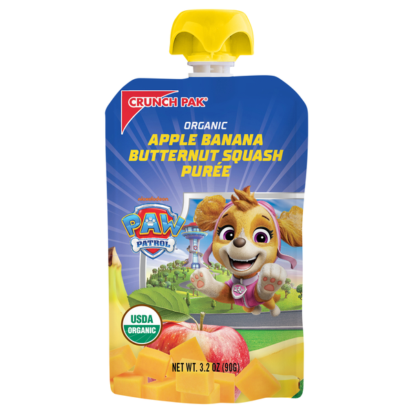 Crunch Pak Blendz Organic Apple Banana Squash Fruit & Vegetable Puree