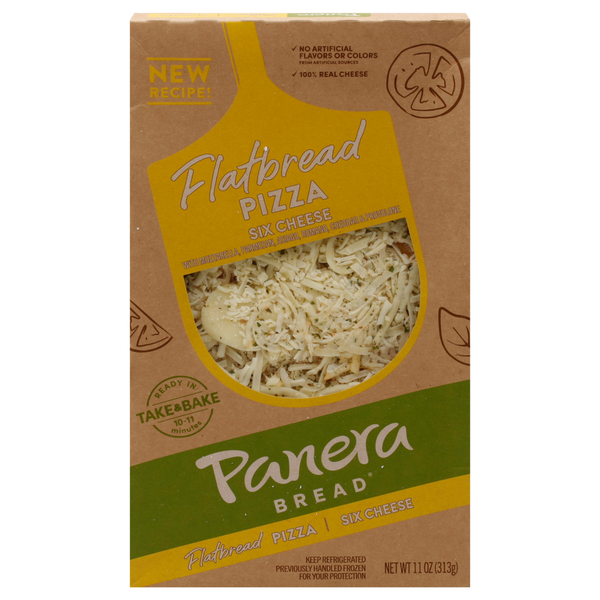 Panera Bread Six Cheese Flatbread Pizza