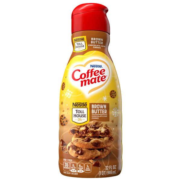 Coffee mate Toll House Brown Butter Chocolate Chip Cookie Coffee Creamer