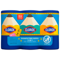 Clorox Crisp Lemon & Fresh Scent Disinfecting Wipes 75 ct ea - 3 pk