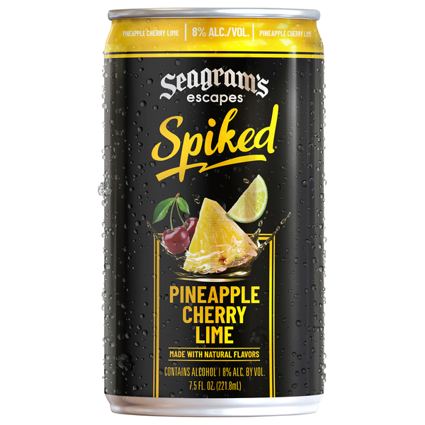 Seagram's Escapes Spiked Pineapple Cherry Lime Malt Beverage