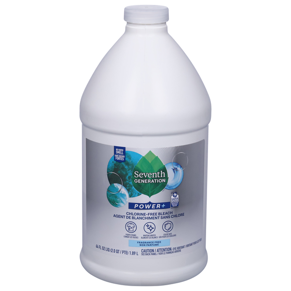 Seventh Generation Power+ Chlorine-Free Fragrance-Free Liquid Beach