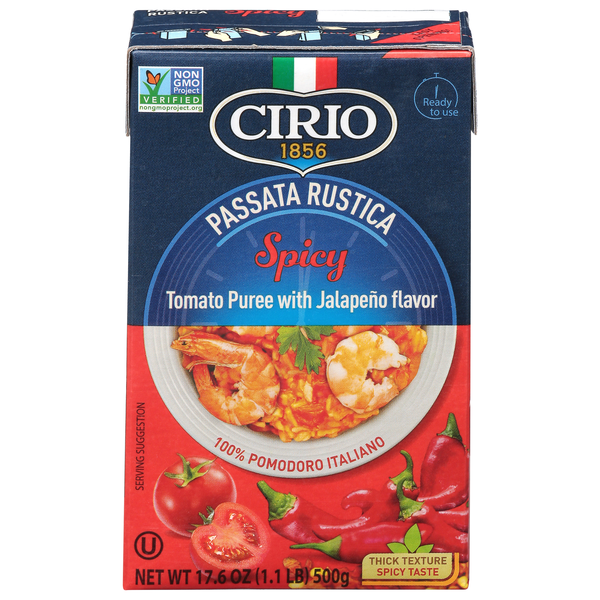 Cirio Spicy Tomato Puree
