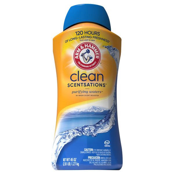 Arm & Hammer Clean Scentsations Purifying Water In-Wash Scent Booster